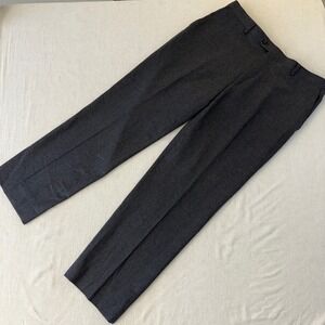 Jos. A. Bank Reserve Pants 38R Vitale Barberis Canonico Super 120s Wool Charcoal